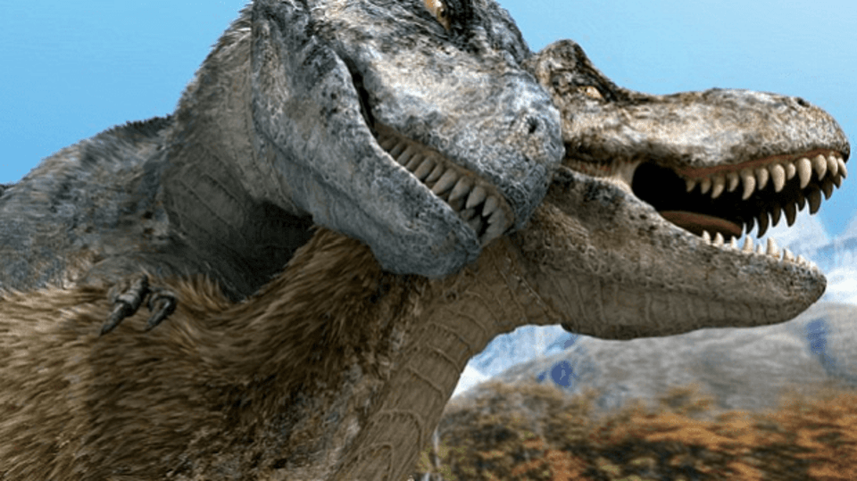 Páření tyranosaurů